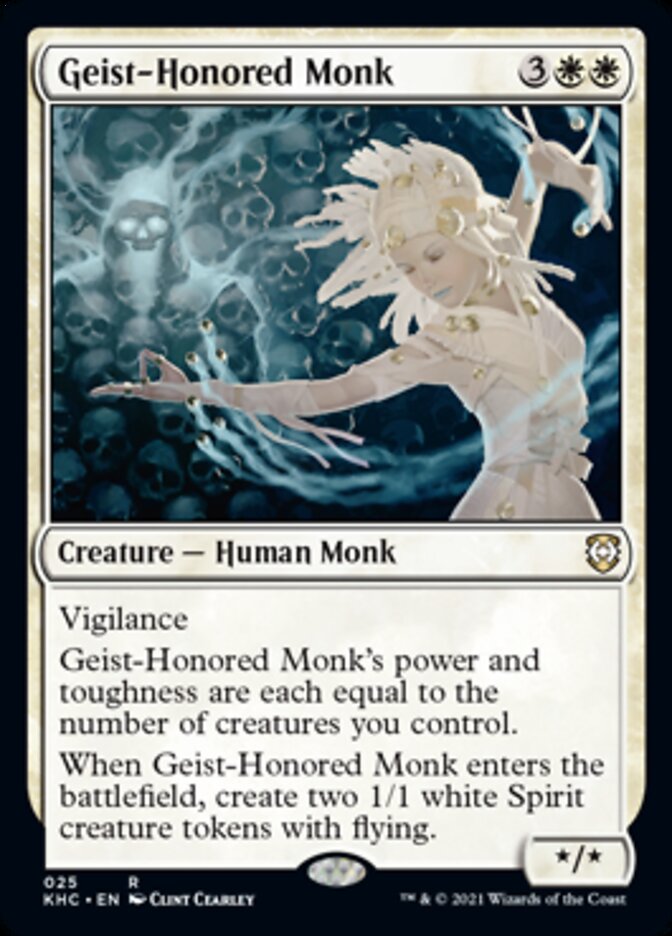 Geist-Honored Monk [Kaldheim Commander] | Sanctuary Gaming