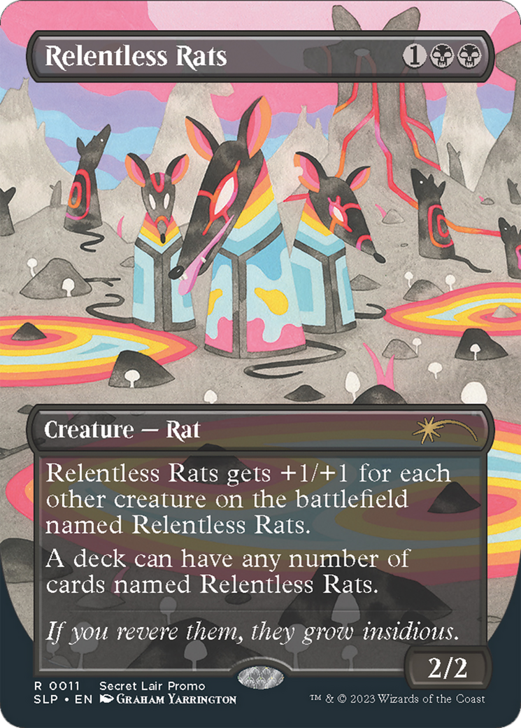 Relentless Rats (0011) [Secret Lair Showdown] | Sanctuary Gaming