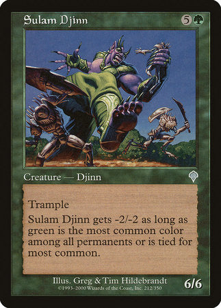 Sulam Djinn [Invasion] | Sanctuary Gaming