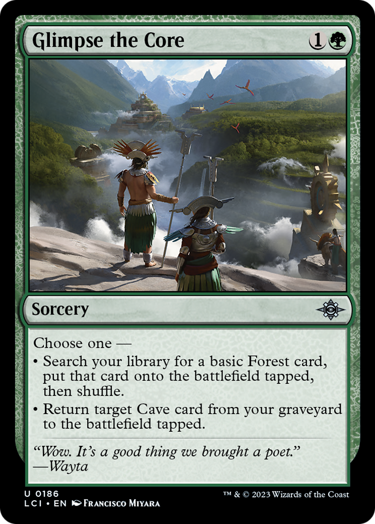 Glimpse the Core [The Lost Caverns of Ixalan] | Sanctuary Gaming