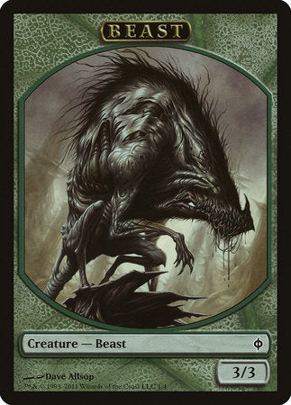 Beast Token [New Phyrexia Tokens] | Sanctuary Gaming