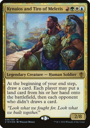 Kynaios and Tiro of Meletis (Commander 2016) [Commander 2016 Oversized] | Sanctuary Gaming
