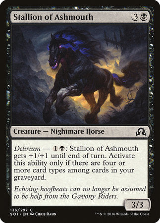 Stallion of Ashmouth [Shadows over Innistrad] | Sanctuary Gaming