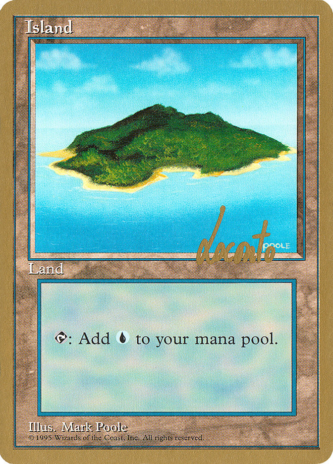 Island (ml367) (Michael Loconto) [Pro Tour Collector Set] | Sanctuary Gaming