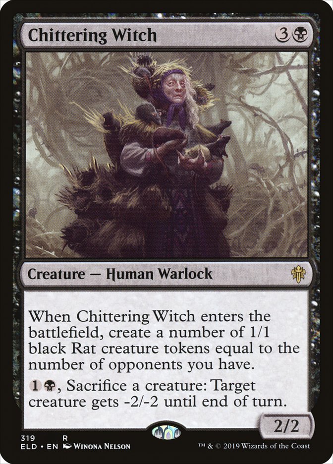 Chittering Witch [Throne of Eldraine] | Sanctuary Gaming