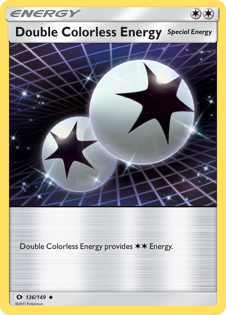 Double Colorless Energy (136/149) [Sun & Moon: Base Set] | Sanctuary Gaming