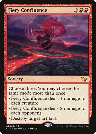 Fiery Confluence [Commander 2015] | Sanctuary Gaming
