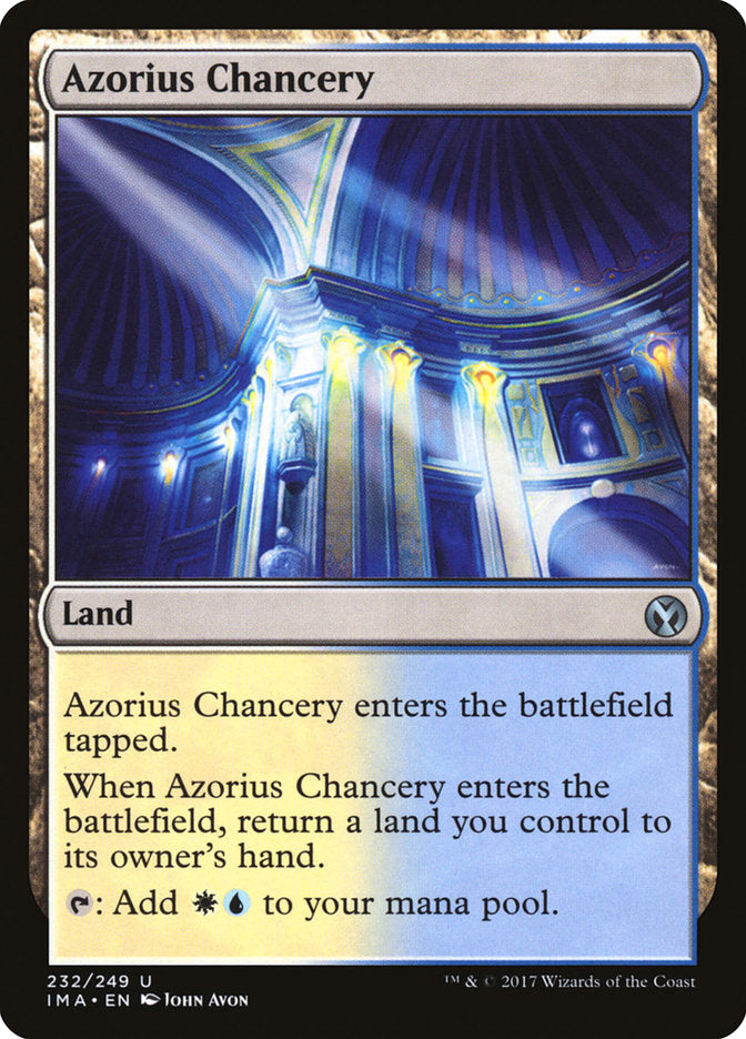 Azorius Chancery [Iconic Masters] | Sanctuary Gaming