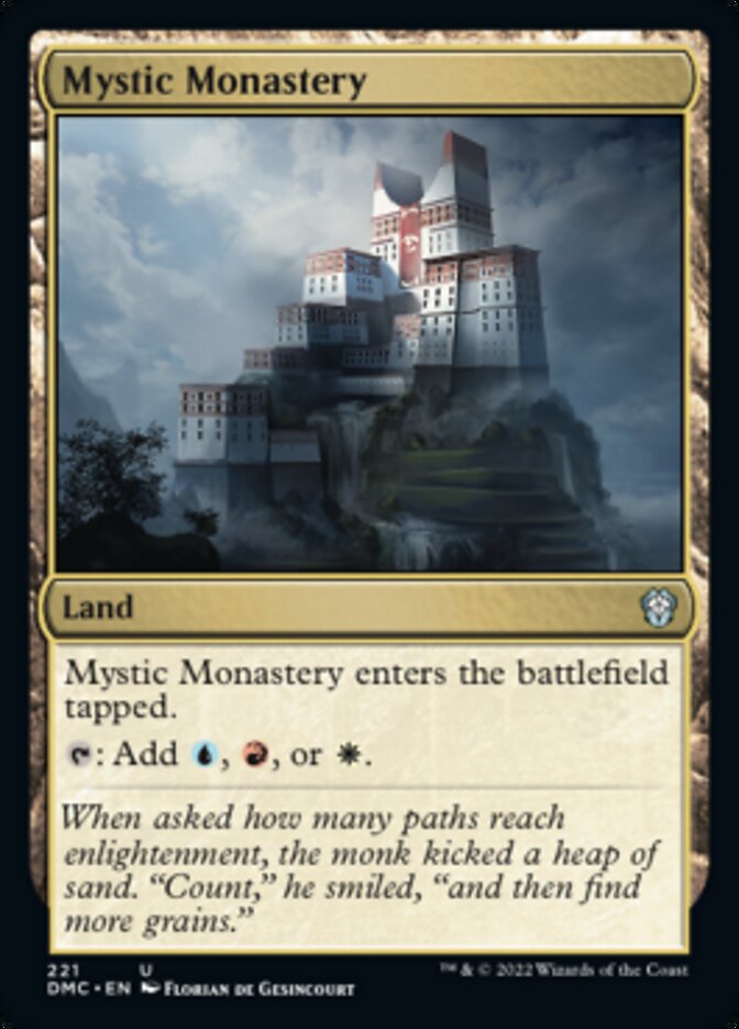 Mystic Monastery [Dominaria United Commander] | Sanctuary Gaming