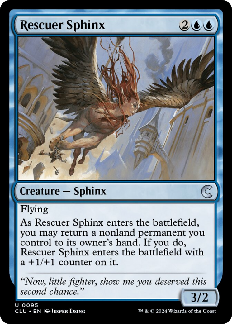 Rescuer Sphinx [Ravnica: Clue Edition] | Sanctuary Gaming