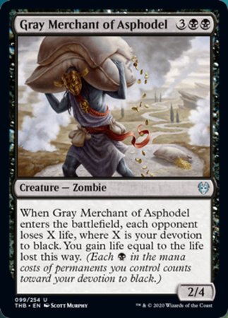 Gray Merchant of Asphodel [Theros Beyond Death] | Sanctuary Gaming