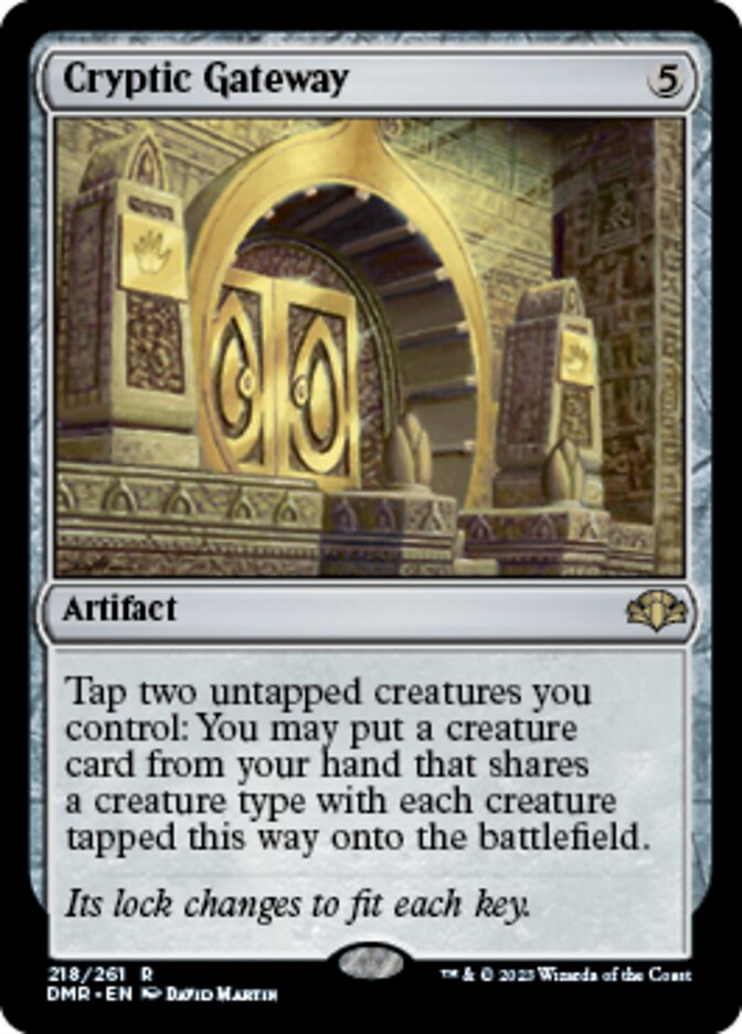 Cryptic Gateway [Dominaria Remastered] | Sanctuary Gaming