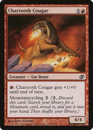 Chartooth Cougar [Duel Decks: Jace vs. Chandra] | Sanctuary Gaming