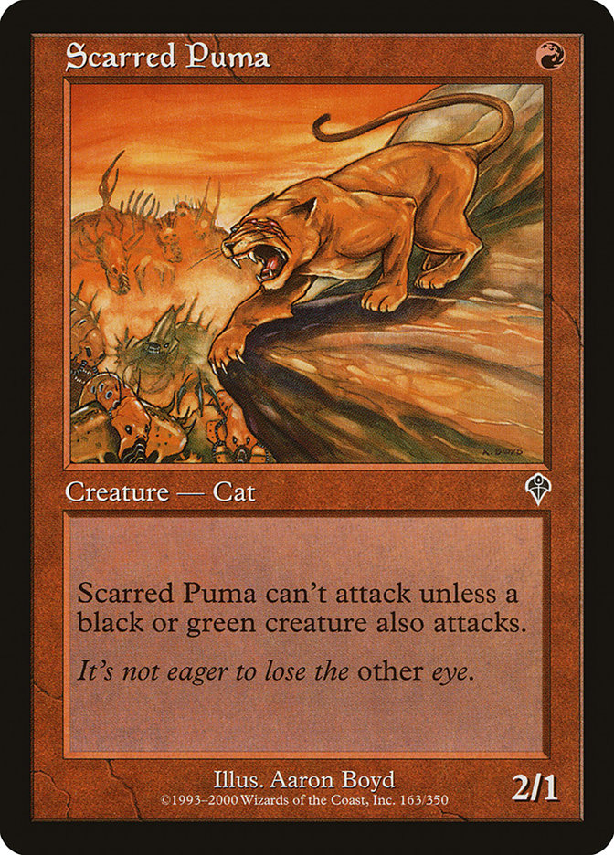 Scarred Puma [Invasion] | Sanctuary Gaming