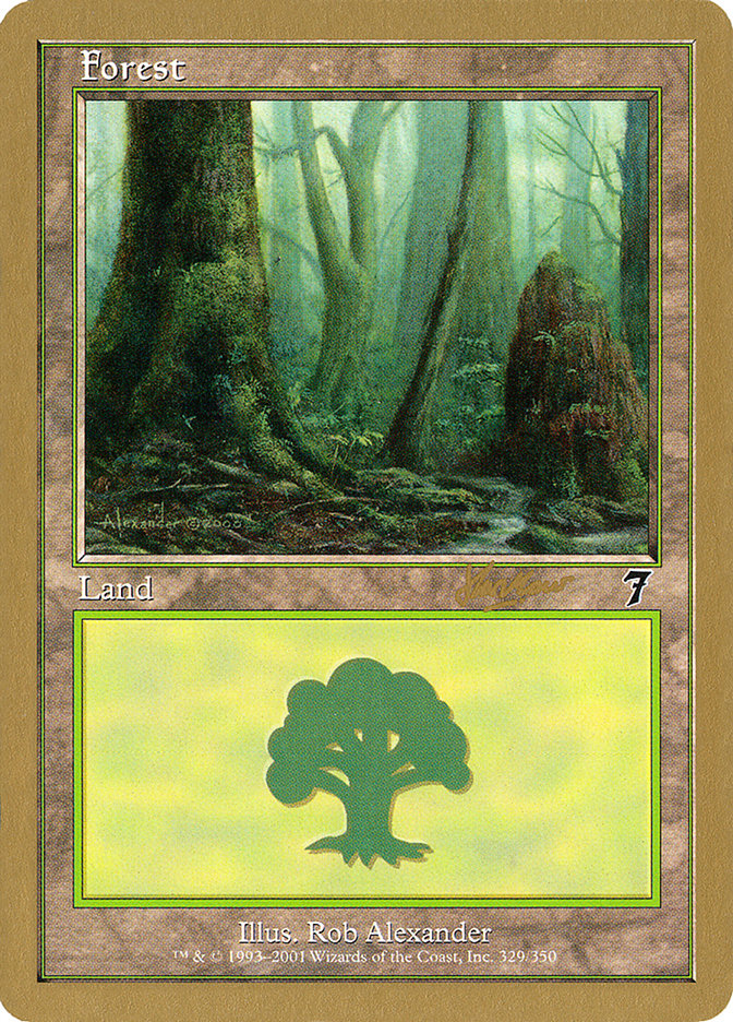 Forest (329) (Sim Han How) [World Championship Decks 2002] | Sanctuary Gaming
