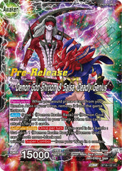 Shroom & Salsa // Demon God Shroom & Salsa, Deadly Genius (BT18-122) [Dawn of the Z-Legends Prerelease Promos] | Sanctuary Gaming