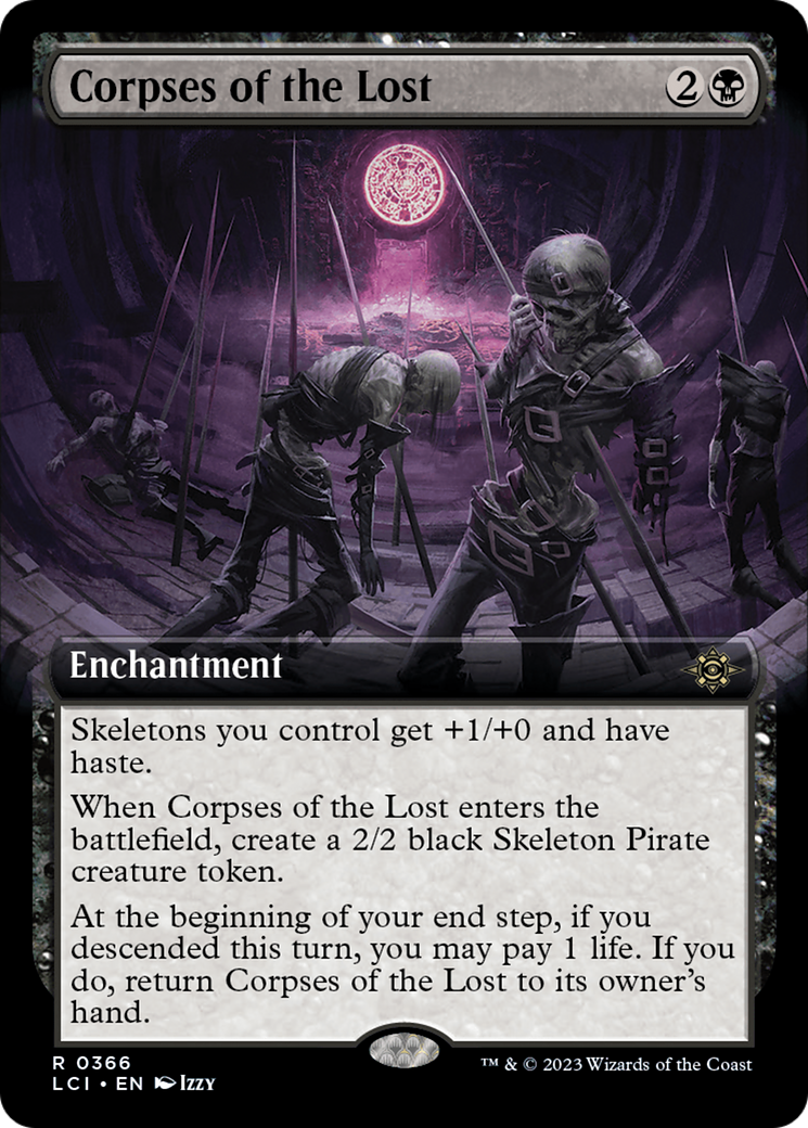 Corpses of the Lost (Extended Art) [The Lost Caverns of Ixalan] | Sanctuary Gaming