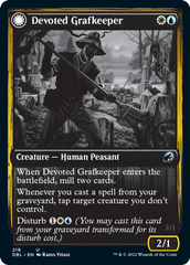 Devoted Grafkeeper // Departed Soulkeeper [Innistrad: Double Feature] | Sanctuary Gaming
