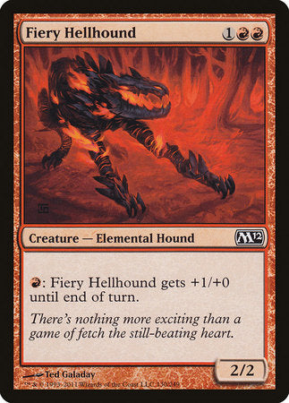 Fiery Hellhound [Magic 2012] | Sanctuary Gaming
