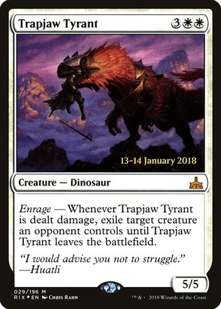 Trapjaw Tyrant [Rivals of Ixalan Promos] | Sanctuary Gaming