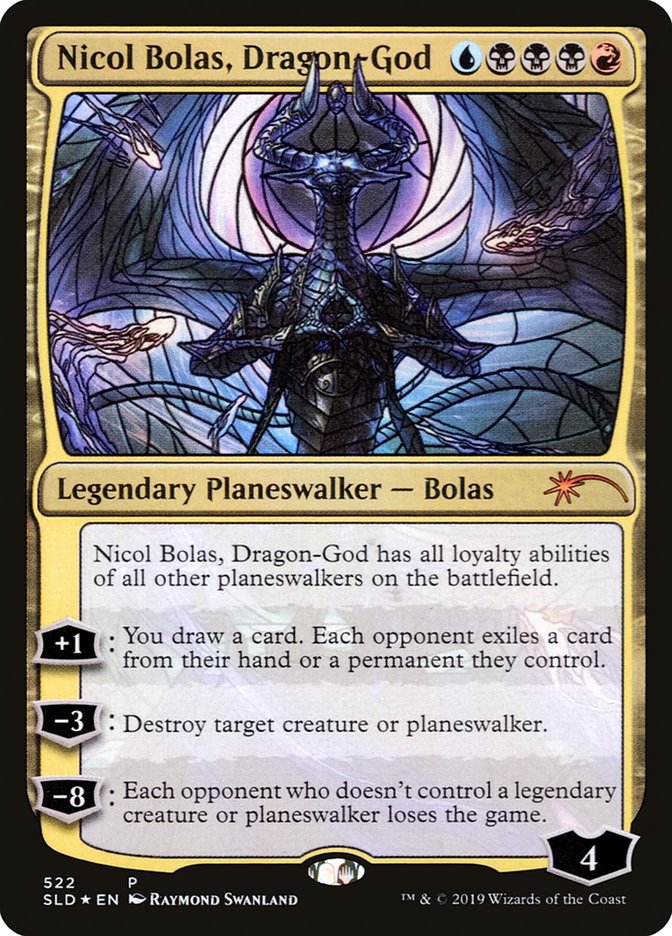 Nicol Bolas, Dragon-God (Stained Glass) [Secret Lair Drop Promos] | Sanctuary Gaming