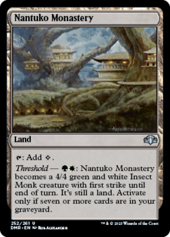 Nantuko Monastery [Dominaria Remastered] | Sanctuary Gaming