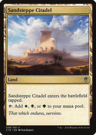 Sandsteppe Citadel [Commander 2016] | Sanctuary Gaming