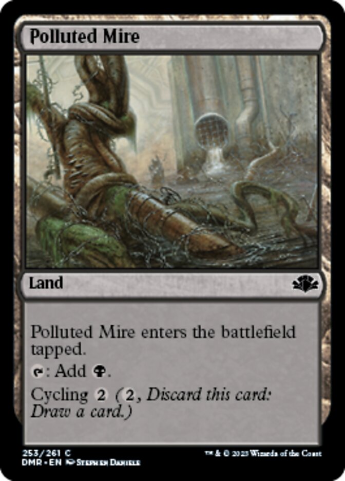 Polluted Mire [Dominaria Remastered] | Sanctuary Gaming