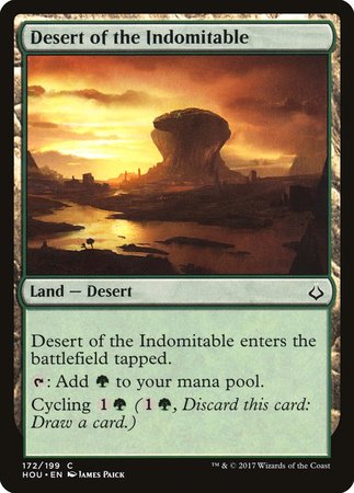 Desert of the Indomitable [Hour of Devastation] | Sanctuary Gaming