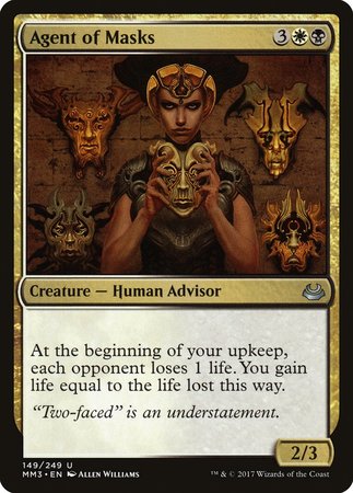 Agent of Masks [Modern Masters 2017] | Sanctuary Gaming