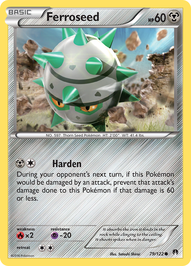 Ferroseed (79/122) [XY: BREAKpoint] | Sanctuary Gaming