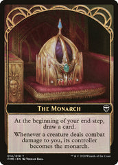Golem // The Monarch Token [Commander Legends Tokens] | Sanctuary Gaming