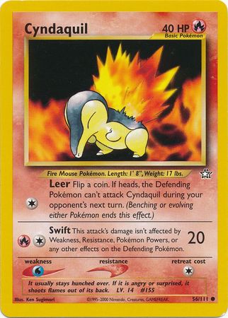 Cyndaquil (56/111) [Neo Genesis Unlimited] | Sanctuary Gaming