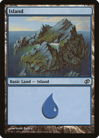 Island (31) [Duel Decks: Jace vs. Chandra] | Sanctuary Gaming