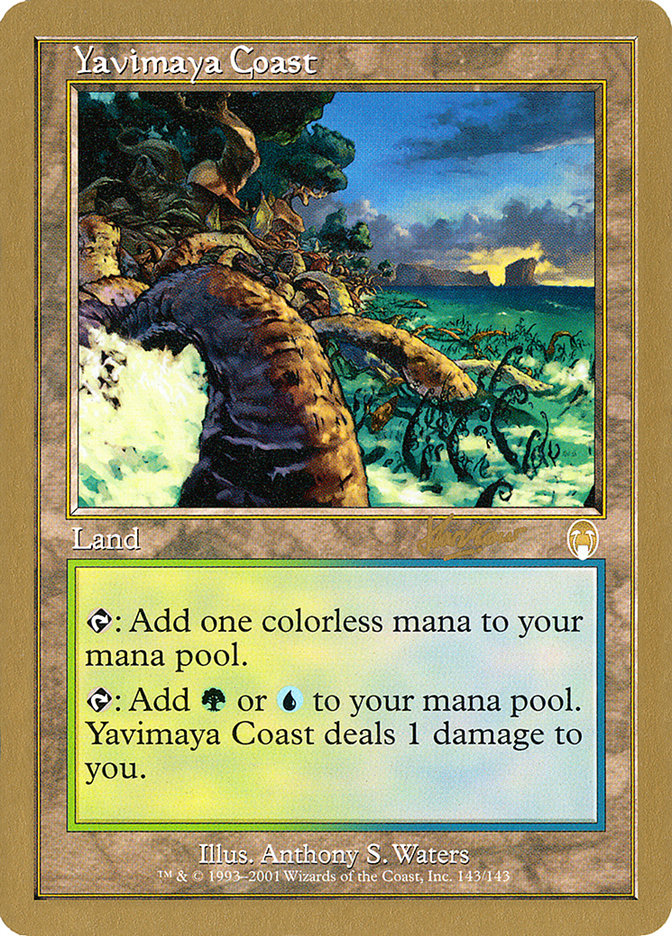 Yavimaya Coast (Sim Han How) [World Championship Decks 2002] | Sanctuary Gaming