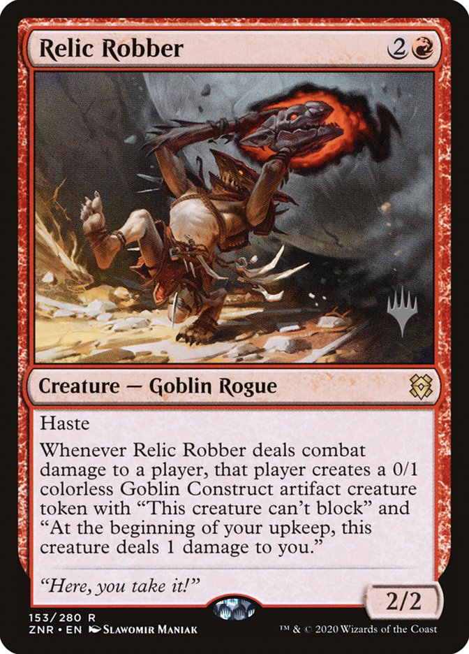 Relic Robber (Promo Pack) [Zendikar Rising Promos] | Sanctuary Gaming