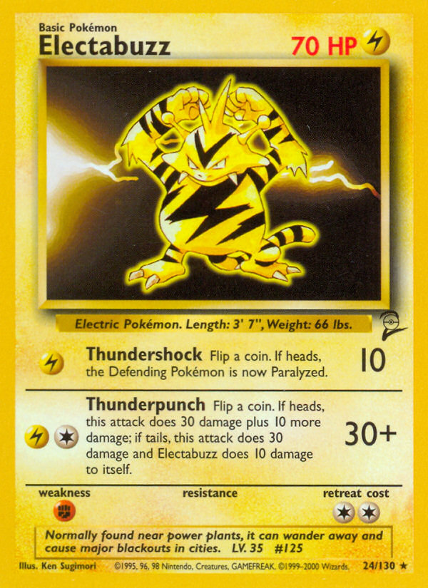 Electabuzz (24/130) [Base Set 2] | Sanctuary Gaming