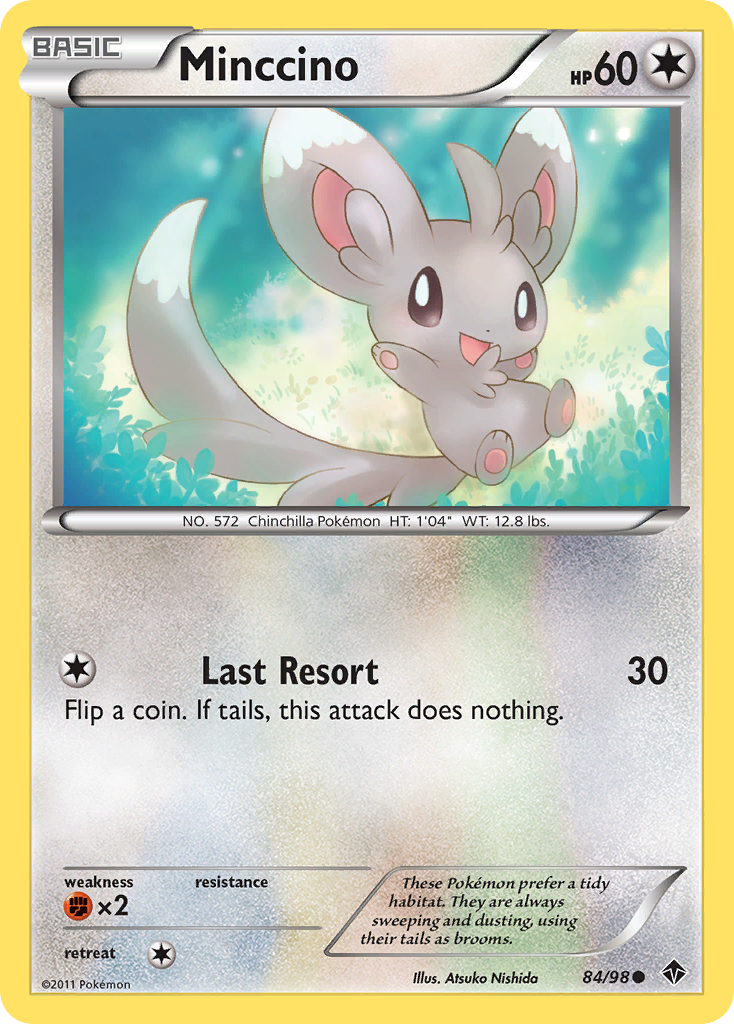 Minccino (84/98) [Black & White: Emerging Powers] | Sanctuary Gaming