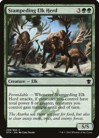 Stampeding Elk Herd [Dragons of Tarkir] | Sanctuary Gaming