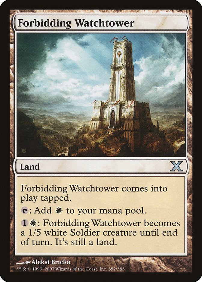 Forbidding Watchtower [Tenth Edition] | Sanctuary Gaming