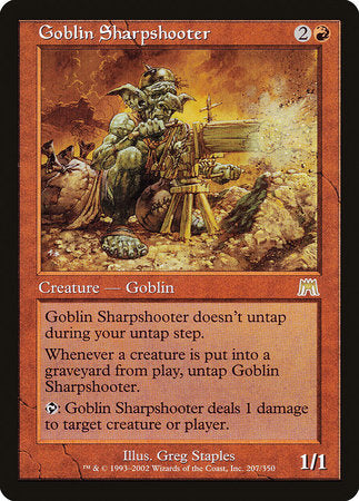 Goblin Sharpshooter [Onslaught] | Sanctuary Gaming