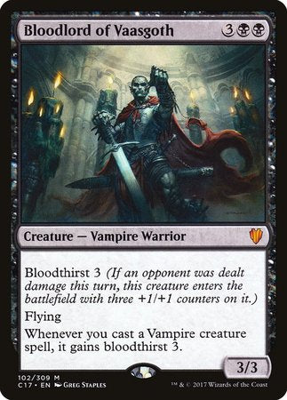 Bloodlord of Vaasgoth [Commander 2017] | Sanctuary Gaming