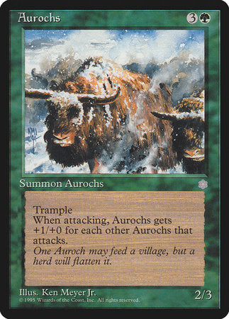 Aurochs [Ice Age] | Sanctuary Gaming