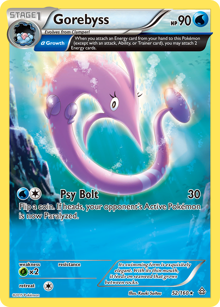 Gorebyss (52/160) [XY: Primal Clash] | Sanctuary Gaming