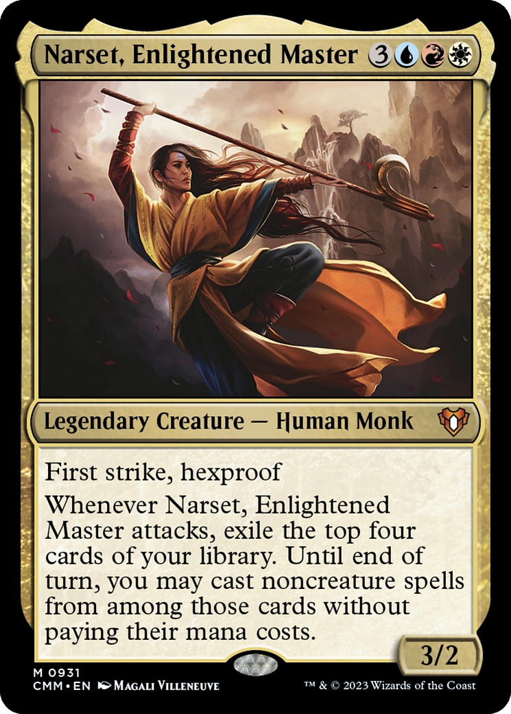 Narset, Enlightened Master [Commander Masters] | Sanctuary Gaming