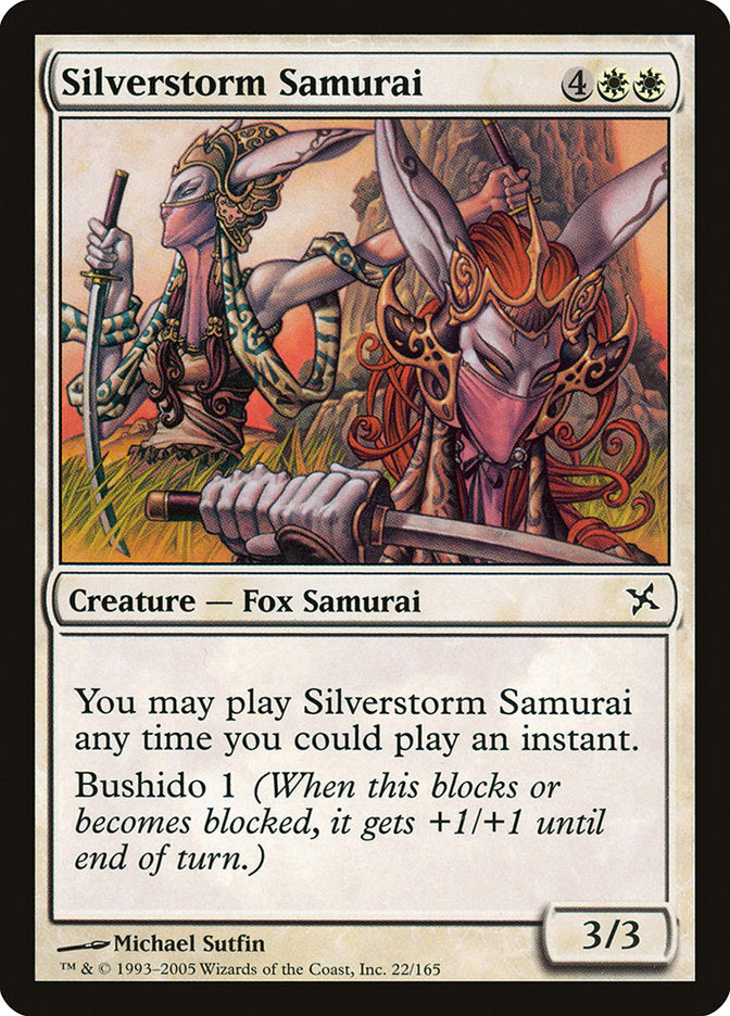 Silverstorm Samurai [Betrayers of Kamigawa] | Sanctuary Gaming