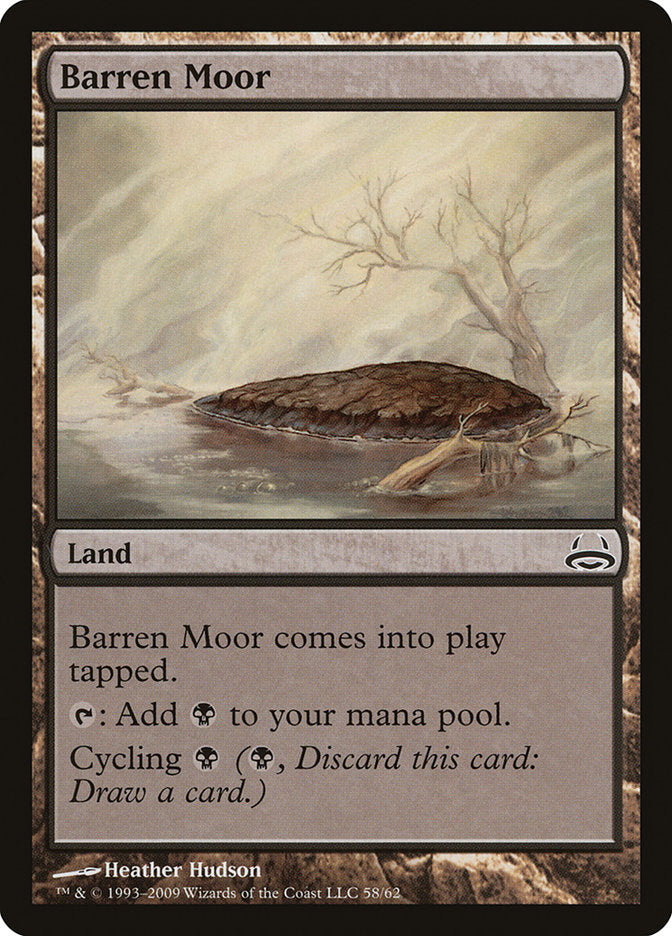 Barren Moor [Duel Decks: Divine vs. Demonic] | Sanctuary Gaming