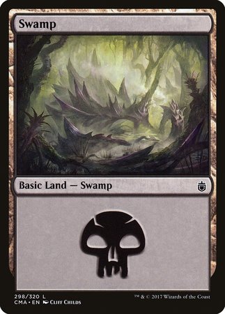 Swamp (298) [Commander Anthology] | Sanctuary Gaming