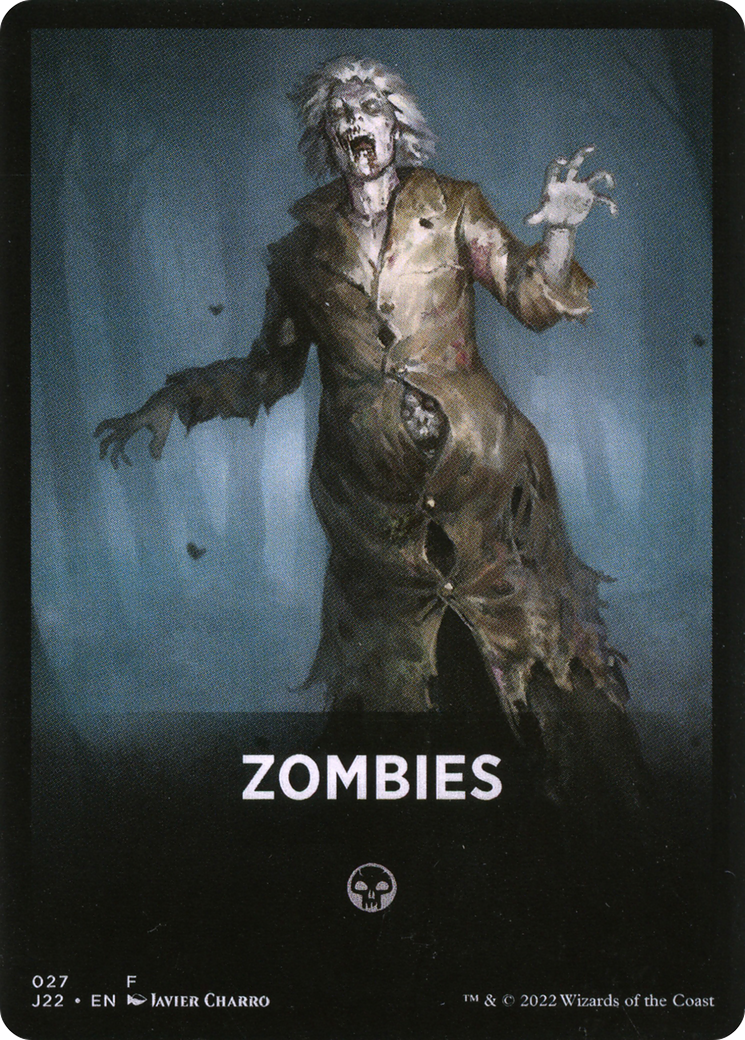 Zombies Theme Card [Jumpstart 2022 Front Cards] | Sanctuary Gaming