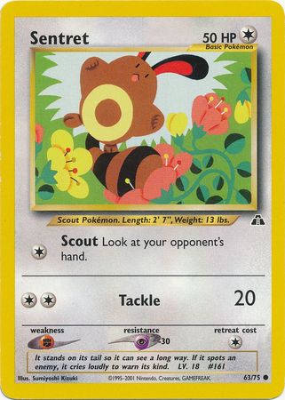 Sentret (63/75) [Neo Discovery Unlimited] | Sanctuary Gaming